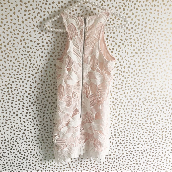New Lovers + Friends White Lace Caspian Mini Dress - Picture 7 of 7